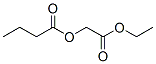 2-ethoxy-2-oxoethyl butyrate Structure