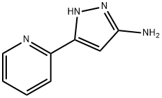 5-氨基-3-(2-吡啶基))-1H-吡唑, 92352-29-9, 结构式