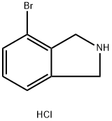 4-溴异吲哚啉盐酸盐, 923590-95-8, 结构式