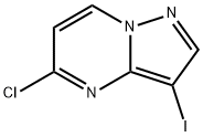 5-Chloro-3-iodopyrazolo[1,5-a]pyrimidine Struktur