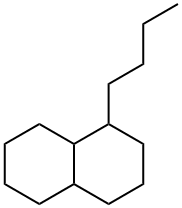 1-丁基十氢萘, 92369-80-7, 结构式