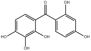 ２，２’，３，４，４’ペンタヒドロキシベンゾフェノン 化学構造式