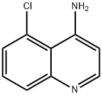 5-氯喹啉-4-胺 结构式