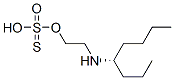Thiosulfuric acid hydrogen S-[2-[(1-propylpentyl)amino]ethyl] ester Structure