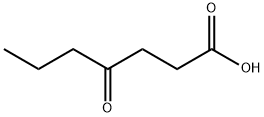 4-オキソヘプタン酸 化学構造式