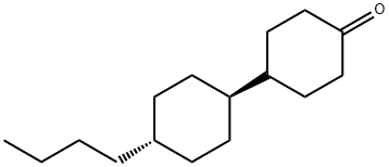 trans-4-(trans-4-Butylcyclohexyl)cyclohexylanone Structure
