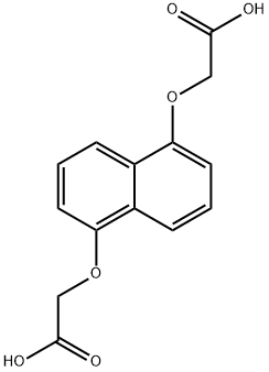 1,5-萘二氧乙酸, 92423-99-9, 结构式