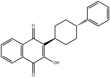 Deschloro Atovaquone Structure