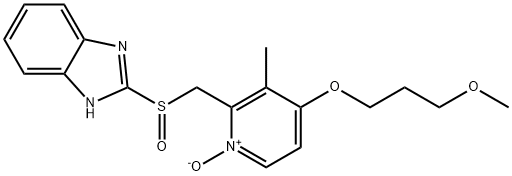 RABEPRAZOLE N-OXIDE 化学構造式