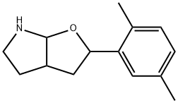 92473-68-2 5-(2',5'-dimethylphenyl)-6-oxa-1-azabicyclo(3.3.0)octane