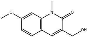 3-(Hydroxymethyl)-7-methoxy-1-methylquinolin-2(1H)-one,924769-60-8,结构式