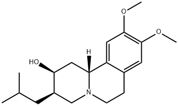 2H-Benzo[a]quinolizin-2-ol, 1,3,4,6,7,11b-hexahydro-9,10-dimethoxy-3-(2-methylpropyl)-, (2S,3R,11bR)- Structure