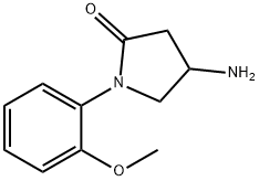 4-amino-1-(2-methoxyphenyl)pyrrolidin-2-one(SALTDATA: HCl) Struktur