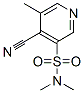 3-Pyridinesulfonamide,  4-cyano-N,N,5-trimethyl- 结构式