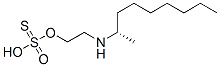 Thiosulfuric acid hydrogen S-[2-[(1-methyloctyl)amino]ethyl] ester Structure