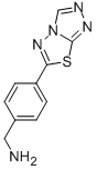 1-(4-[1,2,4]TRIAZOLO[3,4-B][1,3,4]THIADIAZOL-6-YLPHENYL)METHANAMINE Struktur