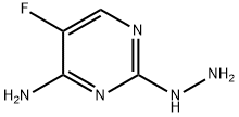 5-fluoro-2-hydrazinylpyriMidin-4-aMine Struktur