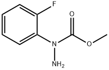 Hydrazinecarboxylic  acid,  1-(2-fluorophenyl)-,  methyl  ester|HYDRAZINECARBOXYLIC ACID, 1-(2-FLUOROPHENYL)-, METHYL ESTER