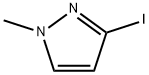3-IODO-1-METHYL-1H-PYRAZOLE Structure