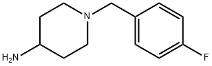 1-(4-fluorobenzyl)piperidin-4-amine(SALTDATA: 1.98HCl 0.75H2O) Struktur
