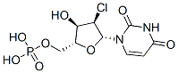 2'-chloro-2'-deoxyuridine 5'-phosphate 结构式