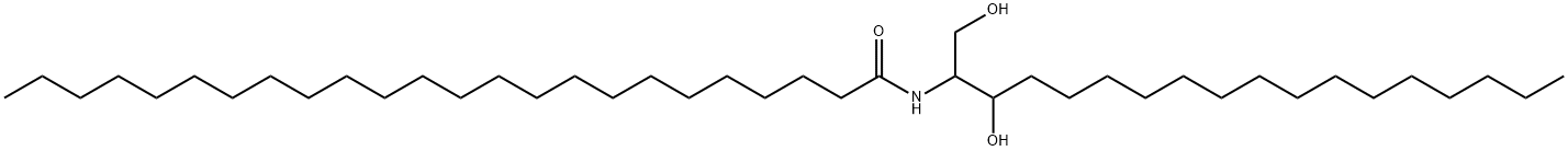 TetracosanaMide, N-[2-hydroxy-1-(hydroxyMethyl)heptadecyl]- Structure