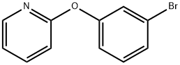 2-(3-ブロモフェノキシ)ピリジン 化学構造式