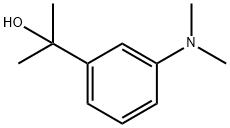 2-[3-(dimethylamino)phenyl]-2-propanol Struktur