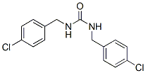 Urea, 1,3-bis(p-chlorobenzyl)- Structure