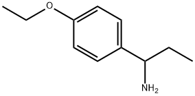 1-(4-乙氧苯基)丙胺, 925608-01-1, 结构式
