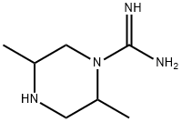1-Piperazinecarboximidamide,2,5-dimethyl- Structure