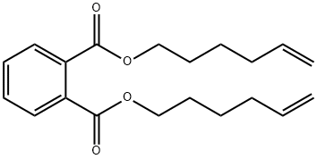 di-(5-hexenyl)phthalate Structure