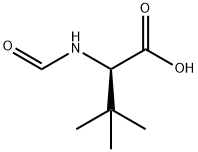 (+)-N-FORMYL-D-TERT-LEUCINE 结构式