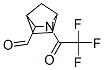 2-Azabicyclo[2.2.1]heptane-3-carboxaldehyde, 2-(trifluoroacetyl)-, exo- (9CI) Structure
