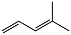 4-メチル1,3-ペンタジエン 化学構造式