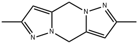 4H,9H-Dipyrazolo[1,5-a:1,5-d]pyrazine,2,7-dimethyl-(9CI) Structure