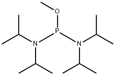 METHYL TETRAISOPROPYLPHOSPHORODIAMIDITE 化学構造式