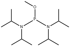 METHYL TETRAISOPROPYLPHOSPHORODIAMIDITE Struktur