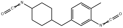 5-[(4-isocyanatocyclohexyl)methyl]-o-tolyl isocyanate Structure