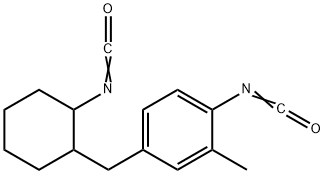 4-[(2-isocyanatocyclohexyl)methyl]-o-tolyl isocyanate Structure