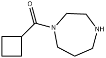 1-(cyclobutylcarbonyl)-1,4-diazepane Structure