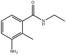 3-氨基-N-乙基-2-甲基苯甲酰胺, 926198-75-6, 结构式