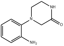 4-(2-Aminophenyl)-2-piperazinone Struktur