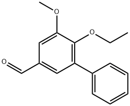 [1,1'-BIPHENYL]-3-CARBOXALDEHYDE,6-ETHOXY-5-METHOXY 结构式