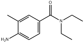 4-氨基-N,N-二乙基-3-甲基苯甲酰胺, 926229-45-0, 结构式