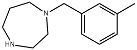 1-(3-Methylbenzyl)hoMopiperazine, 95% Struktur