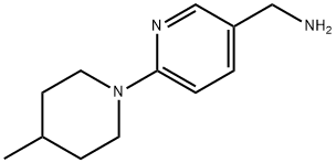 [6-(4-Methyl-1-piperidinyl)-3-pyridinyl]-methanamine|6-(4-甲基哌啶-1-基)吡啶-3-基]甲胺