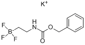 苄氧羰基氨基乙基三氟硼酸钾,926280-84-4,结构式