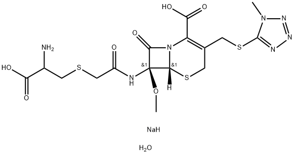 头孢米诺钠, 92636-39-0, 结构式