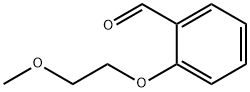 2-(2-メトキシエトキシ)ベンズアルデヒド 化学構造式